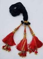 Indian punjabi pranda mehndi jagoo mirror bridal patiala paranda hair braid hhh8