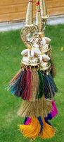 Indian punjabi pranda mehndi jagoo mirror bridal patiala paranda hair braid rrr3