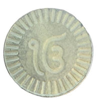 Guru nanak dev ji eik onkar sikh son of sardar movie good luck token coin eee1g