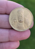 Guru nanak dev ji eik onkar sikh son of sardar movie good luck token coin eee1g