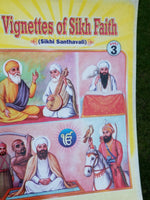 Sikh singh kaur khalsa kids stories vignettes of sikh faith book in english b66