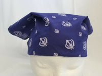 Sikh punjabi singh kaur blue khalsa khandas bandana head wrap gear rumal hankie