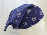 Sikh punjabi singh kaur blue khalsa khandas bandana head wrap gear rumal hankie