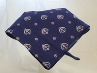 Sikh punjabi singh kaur blue khalsa khandas bandana head wrap gear rumal hankie