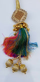 Indian punjabi pranda mehndi jagoo mirror bridal patiala paranda hair braids m10