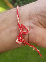 Hindu red thread evil eye protection stunning bracelet luck talisman amulet fg8
