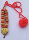 Punjabi Kaintha Folk Cultural Bhangra Gidha Pendant Cultural Patiala Necklace NL