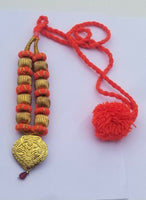 Punjabi Kaintha Folk Cultural Bhangra Gidha Pendant Cultural Patiala Necklace NL