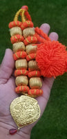 Punjabi Kaintha Folk Cultural Bhangra Gidha Pendant Cultural Patiala Necklace NL