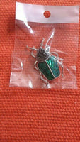 Silver plated beetle brooch retro vintage look highend design celebrity pin gg27