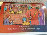 Sikh kids stories panj piare and chaar sahibzaade colour photos book english b69