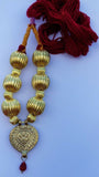 Punjabi kaintha folk cultural bhangra gidha pendant cultural patiala necklace ne