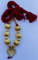 Punjabi kaintha folk cultural bhangra gidha pendant cultural patiala necklace ne