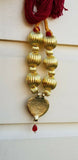 Punjabi kaintha folk cultural bhangra gidha pendant cultural patiala necklace ne