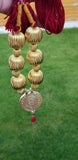 Punjabi kaintha folk cultural bhangra gidha pendant cultural patiala necklace ne
