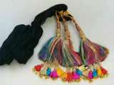 Indian punjabi pranda mehndi jagoo charms bridal patiala paranda hair braid a46