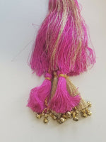 Indian punjabi pranda mehndi jagoo charms bridal patiala paranda hair braid a19