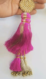 Indian punjabi pranda mehndi jagoo charms bridal patiala paranda hair braid a19