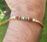 Hindu red thread evil eye protection stunning bracelet luck talisman amulet fg9