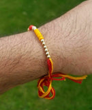 Hindu red thread evil eye protection stunning bracelet luck talisman amulet ll5
