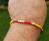 Hindu red thread evil eye protection stunning bracelet luck talisman amulet ll5