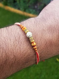 Hindu red thread evil eye protection stunning bracelet luck talisman amulet ll20