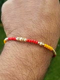 Hindu red thread evil eye protection stunning bracelet luck talisman amulet ll5