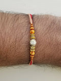 Hindu red thread evil eye protection stunning bracelet luck talisman amulet ll20