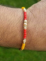 Hindu red thread evil eye protection stunning bracelet luck talisman amulet ll5