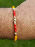 Hindu red thread evil eye protection stunning bracelet luck talisman amulet ll5