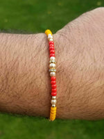 Hindu red thread evil eye protection stunning bracelet luck talisman amulet ll5