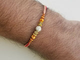 Hindu red thread evil eye protection stunning bracelet luck talisman amulet ll20