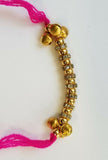 Hindu pink thread evil eye protection stunning bracelet luck talisman amulet f20