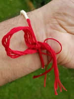 Hindu red thread evil eye protection stunning bracelet luck talisman amulet ll12