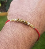 Hindu red thread evil eye protection stunning bracelet luck talisman amulet fg4