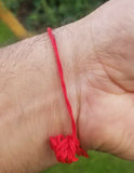 Hindu red thread evil eye protection stunning bracelet luck talisman amulet fg4