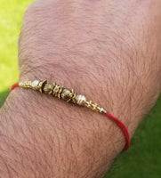Hindu red thread evil eye protection stunning bracelet luck talisman amulet fg4