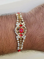 Hindu red thread evil eye protection stunning bracelet luck talisman amulet rr6