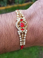 Hindu red thread evil eye protection stunning bracelet luck talisman amulet rr6