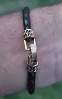 Shiv trishul bracelet kara hindu good luck kada evil eye protection bangle cc13
