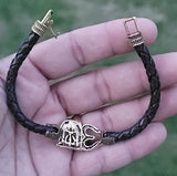 Shiv trishul bracelet kara hindu good luck kada evil eye protection bangle cc13