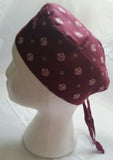 Sikh punjabi light maroon kids baby patka pathka khandas bandana head wrap gear