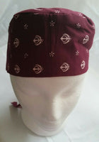 Sikh punjabi light maroon kids baby patka pathka khandas bandana head wrap gear