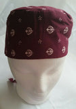 Sikh punjabi light maroon kids baby patka pathka khandas bandana head wrap gear