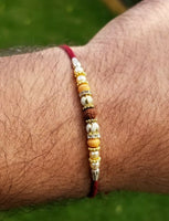 Hindu red thread evil eye protection stunning bracelet luck talisman amulet ll15