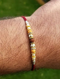 Hindu red thread evil eye protection stunning bracelet luck talisman amulet ll15