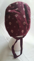 Sikh punjabi light maroon kids baby patka pathka khandas bandana head wrap gear