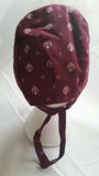 Sikh punjabi light maroon kids baby patka pathka khandas bandana head wrap gear