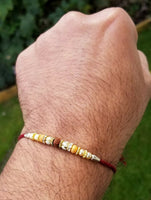 Hindu red thread evil eye protection stunning bracelet luck talisman amulet ll15