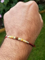 Hindu red thread evil eye protection stunning bracelet luck talisman amulet ll15
